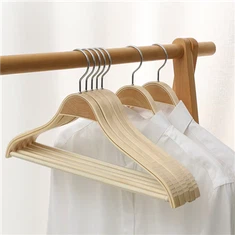 ไม้แขวนเสื้อกันลื่นไม้ลามิเนต-ช่วง 30ซม